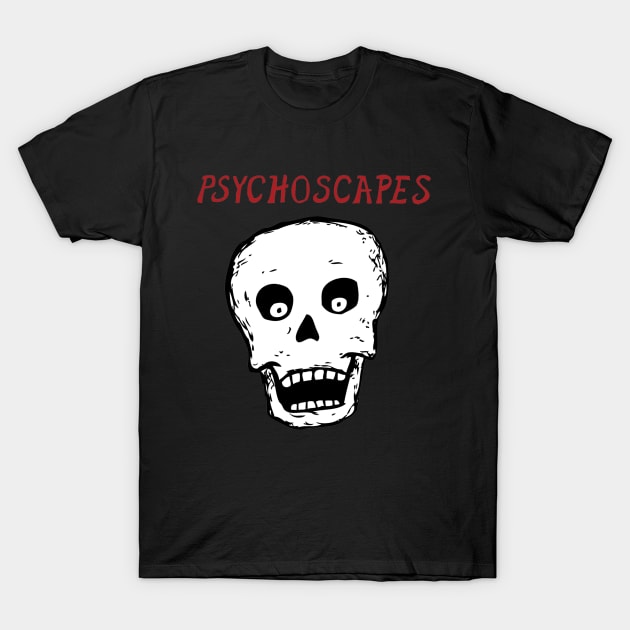 Psychoscapes Skull T-Shirt by Psychoscapes